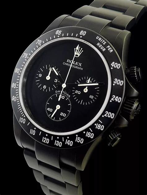 rolex daytona all black|rolex daytona color chart.